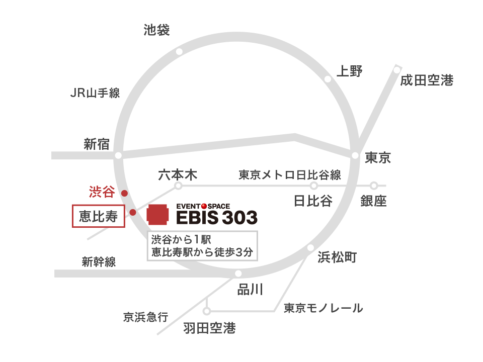 恵比寿303アクセス